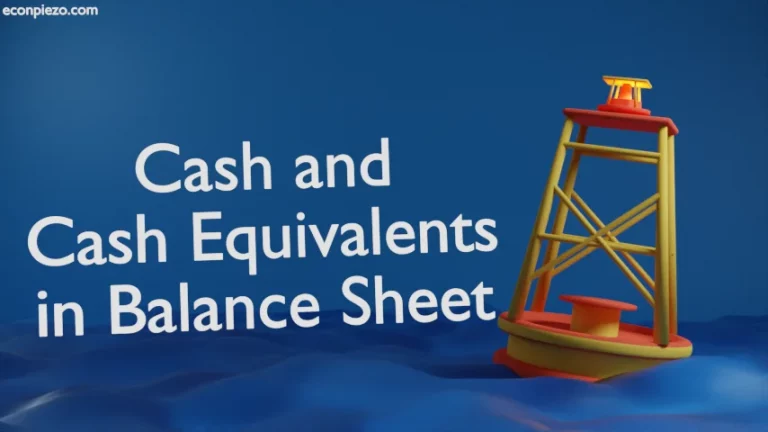 Cash and Cash Equivalents in Balance Sheet