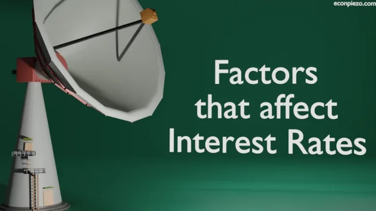 Factors that affect Interest Rates